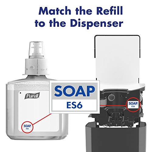 Purell ES6 Hand Soap Kit, Auto Dispenser + 1200 mL Foam Refill - 6472-1G