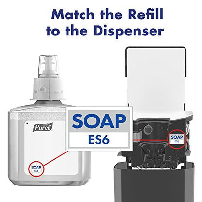 Purell ES6 Hand Soap Kit, Auto Dispenser + 1200 mL Foam Refill - 6472-1G