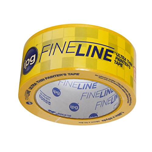Intertape WST4855 Fineline Ultra Thin Painter's Masking Tape, 1.88" x 55 yd