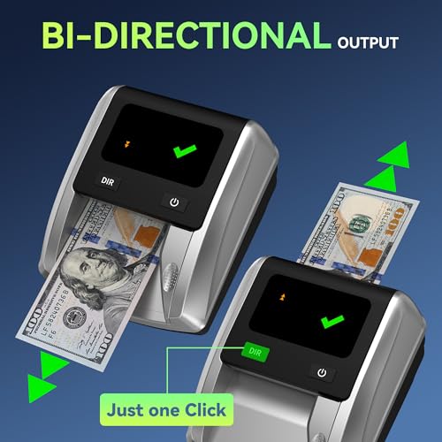 PONNOR AL-135 Counterfeit Bill Detector Money Checker Machine