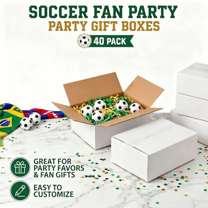 40 Pack Small Shipping Boxes 9x6x3 Inches - size: 9x6x3