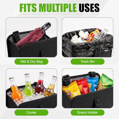 BFXM Car Trash Can, 2 Gallons Car Garbage Bag Hanging - color: 2 Gallons