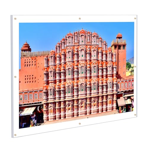Kalami 18x24 Picture Frame Wall Mount Self Adhesive - size: 18 x 24 in