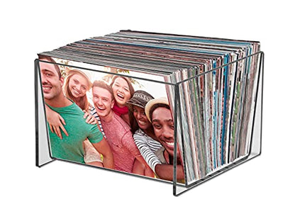 Photo Browsing Flip Bin Holds up to 10 by 10 Inch Prints and Photos Stickers Postcards Photographs Greeting Cards and Artwork in Museums Retail Record Stores and Homes by Marketing Holders