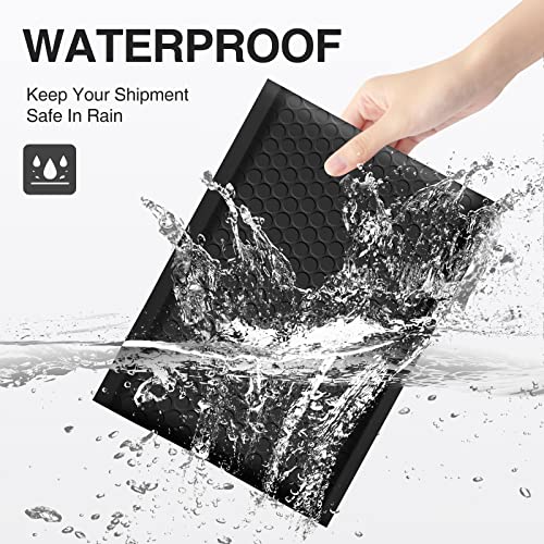 UCGOU Bubble Mailers 6x10" Black Usable Size 6x9" Padded Envelopes 50 Pack - color: Black, size: 6x10" 50PC