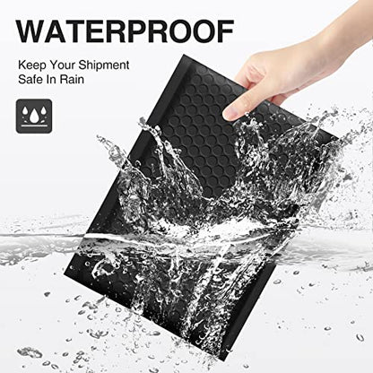 UCGOU Bubble Mailers 7.25x12" 40 Pack Usable Size 7.25x11" Black Bubble Bag - color: Black, size: 7.25x12" 40PC
