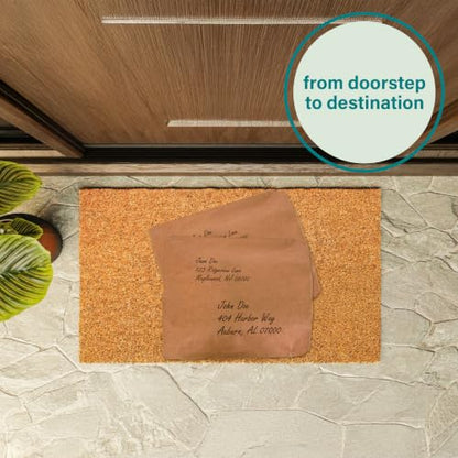 Elementree Small Recyclable Paper Mailers - 11" x 12.5" - 50 Count - Brown Expandable Envelopes & Shipping Bags - Made in the USA - Double-Walled Kraft Paper (00955) - size: Small