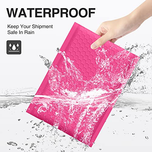 UCGOU Bubble Mailers 10.5x16" 40 Pack Usable Size 10.5x15" Hot Pink Padded - color: Hot Pink, size: 10.5x16" 40PC