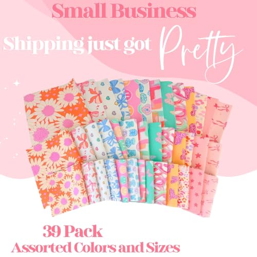 Pretty Package Store Poly Mailer Variety Pack, 36 Bags, Assorted Sizes