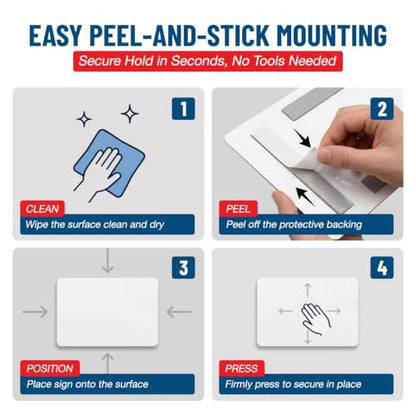 ComplianceSigns.com Accessible Service Counter Sign, 7x5 inch Plastic for Accessible, Made in USA