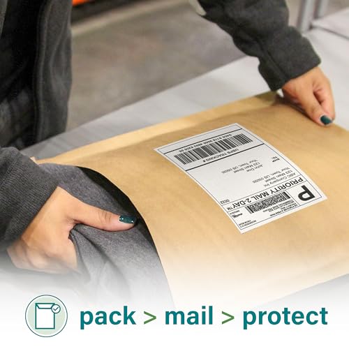 Elementree Small Recyclable Paper Mailers - 11" x 12.5" - 50 Count - Brown Expandable Envelopes & Shipping Bags - Made in the USA - Double-Walled Kraft Paper (00955) - size: Small