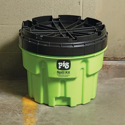 PIG Spill Kit in 20-Gallon High-Visibility Container | 12 Gallon Absorbency | KIT264