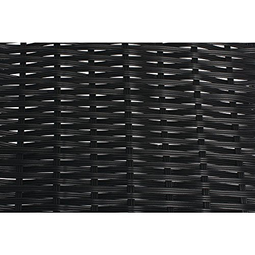 HUBERT Black Tapered Produce Basket - 11 1/2"L x 18"D x 1 1/2" to 5"H - color: Black, size: 11.5"Lx18"D x 1.5-5"H