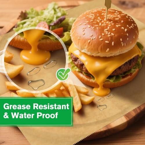 EcoDispose Precut POP UP Deli Paper Sheet, 200 Pack, 12" x 10.5", Kraft - color: Kraft, size: 12“x10.5”
