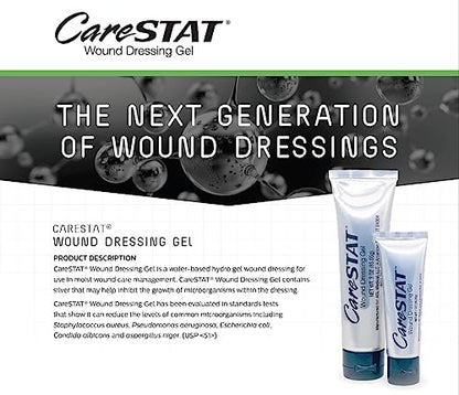 First Aid Kit Gel, 32 PPM Silver Healing Wound Dressing Solution, SilverSol Ag₄O₄ Nano Particles Up to 10x More Powerful Than Other Silver Products, FSA HSA Approved Products, 3 oz - size: 3 Ounce (Pack of 1)