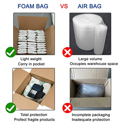 Expanding Foam Packaging Expanding Packing Foam for PC, Fragile & Irregular Valuables Items, Electronics, Ceramics, 22"x27" Expandable Packing Foam for Shipping & Moving #80 (12 Pack) - size: #80-12 Pack