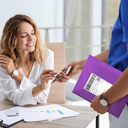 UCGOU Extra Large Poly Mailers 24x36 Inch Purple 50 Pack Shipping Bags - color: Purple, size: 24x36 50PC