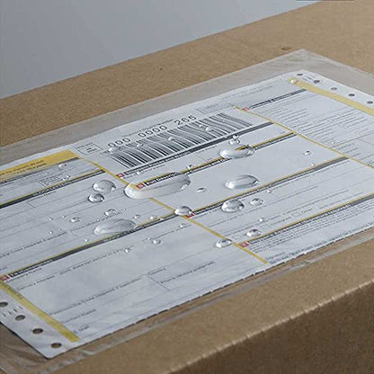 (800 Pcs) BEUYI Clear 7.5'' x 5.5'' Packing List Envelopes, Adhesive Shipping Label Pouches/Sleeves - size: 7.5''x5.5''｜800 Pack