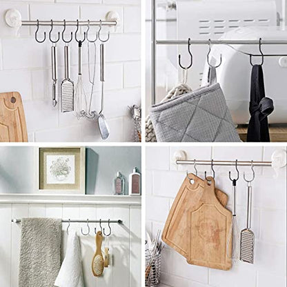 24-Pack Purse Hangers for Closet, Large 5-inch Twist Design Hooks for Bags, Purses, Handbags, Belts, Scarves, Hats (Platinum) - color: 24 Pack Platinum