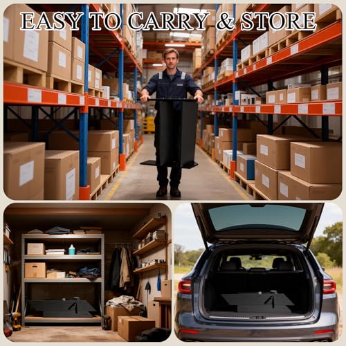 Step Ladder, Foldable Step Stool, 2 Step Folding RV Steps, Camper Steps Outdoor, for Reaching High, Travel Trailer, Mobile Home, Spa