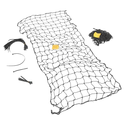 Vestil PRN-99-8 Nylon Pallet Rack Netting 2 Nets 99 in. x 3/16 in. x 96 in. 2500 Lb. Holding Capacity Black