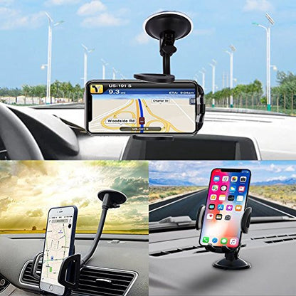 3.93" Car Mount Dashboard Pad Suction Cup Mounting Disk Circular Double Sided Sticky Replacement Adhesive Phone Mount for Windshield Dash GPS Cam Holder - size: 3.93 In Diameter