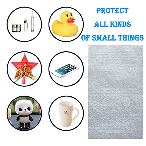 200Pcs Bubble Out Bags&Pouches, 6"x8" Clear Bubble Pouches Wrap Bag