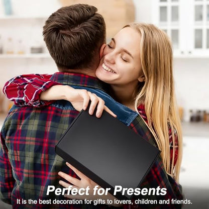 Large Shipping Boxes 20 Pack, 12x9x4 Inch Mailer Boxes, Black - color: Black, size: 12-9-4 Inch