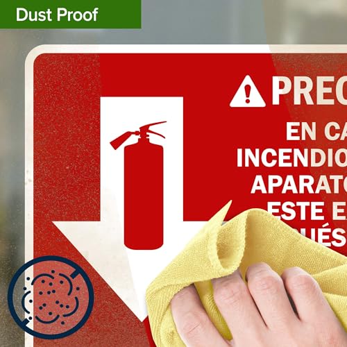 PrecautionIn Case Of Appliance Fire Use This Extinguisher Only Sign, 10x7 Inches, 4 Mil Vinyl Decal Stickers Weather Resistant, Made in USA by My Sign Center - size: 7x10 Vinyl Sticker