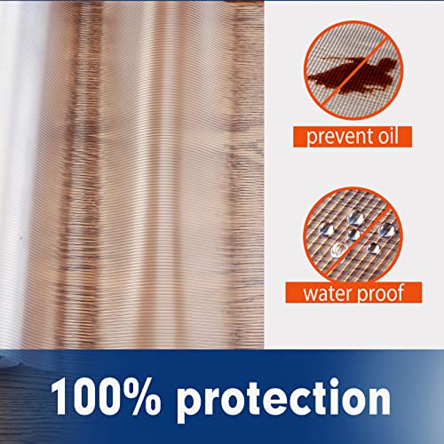 Shelf Liner, Drawer Liner, 20 Inches x 20 FT Cabinet Liner for Kitchen Cabinets Non-Adhesive Shelf Liners, Waterproof Shelf Paper with Non-Slip, Durable Liners, Clear - size: 20"W x 240"L