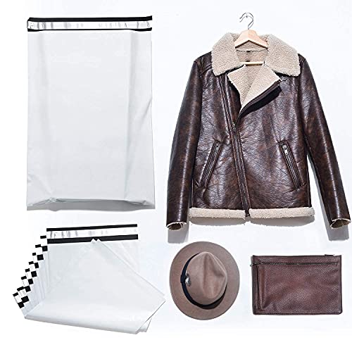 Fuxury Large Poly Mailers 24x24" 600Pcs,Shipping Bags for Clothes,White - color: White, size: 24x24" 600pcs