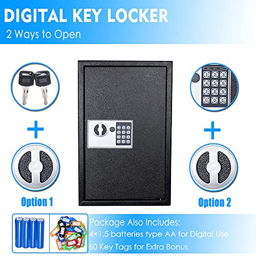 UMEKEN Digital Key Cabinet (Black, 200 Key) - style: 200 KEY