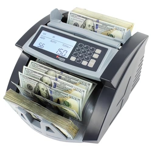 Cassida Money Bill Counter| Business Grade| 1,300 Notes/Min| 5520 UV - size: Small (5520 Uv)