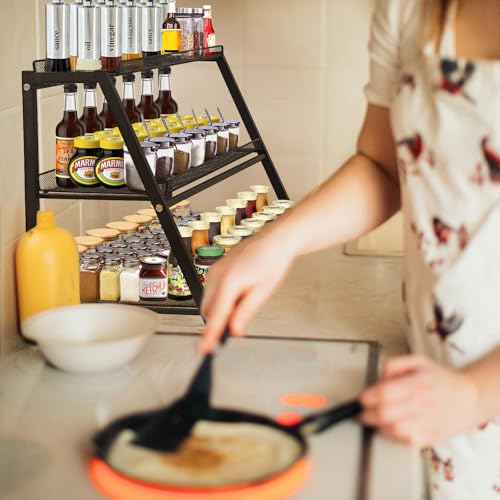 Candy Display Rack with Pull-out Tray, 3-Tire Snack Organizer