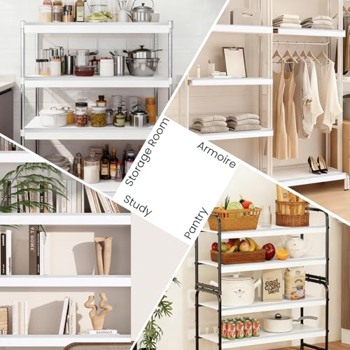 Wire Shelf Covers for Pantry, Wardrobes, and Wire Racks, Light Luxury White, Creating a Clean and Smooth Appearance that Does Not Require Assembly, Prevents Scratches, Easy to Clean - size: 24x12 in