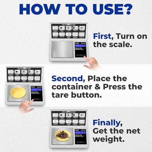 Series Digital Pocket Weight Scale 600g x 0.1g |Digital Gram Scale Small Scale Mini Food Scale Jewelry Scale Ounces/Grains Scale, Easy to Carry - AMERICAN WEIGH SCALES (Silver, 220g x 0.01g) - color: Silver, size: 220g x 0.01g