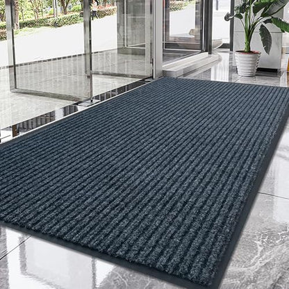 Front Door Mat, 4'x6'Indoor Outdoor Welcome Commercial Floor Mats - size: 48"x72"
