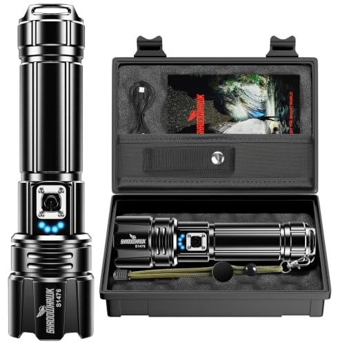 Flashlight 10000 High Lumens Rechargeable 30W Super Bright LED Flash Light