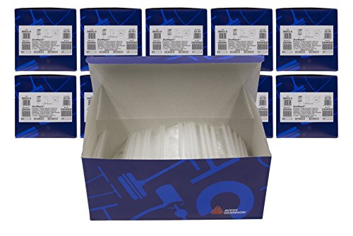 2½" Standard Plastic Tag Fasteners (# 08952-0) – for Industrial & Retail Tag Attaching – 2.5 Inch Natural Color Polypropylene (Plastic) Fasteners – Works with Swiftach & Other Tagging Tools - size: 2-1/2" (Pack of 50,000)