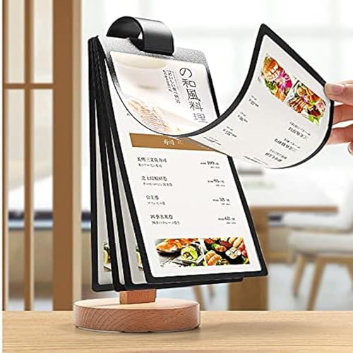 Multi-Page flip Sign Holder (100*200mm/3.94×7.87 inches) - color: 100*200mm/3.94×7.87 inches