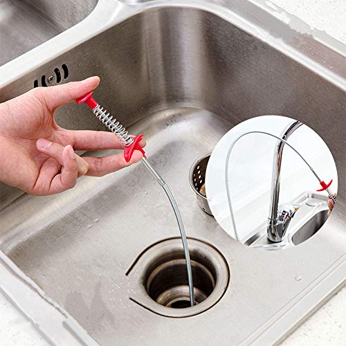 4 Pack Telescoping Magnet Pick-up Tool Set - Retrieving Pickup Tools，Extendable Pick Up Tools，Bendable Spring Magnet Stick，Flexible Extra Long Reach Bendable Curve Grabber with 4 Claws