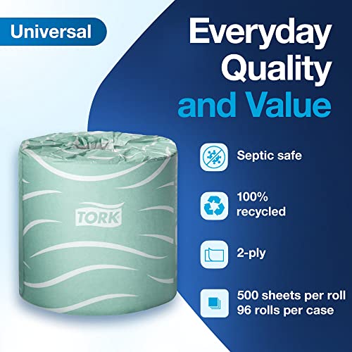 Tork Septic Safe Toilet Paper, 96 Rolls x 500 Sheets , TM1616S