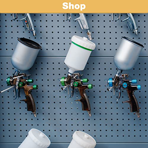 Moxweyeni 4 Inch 100 Pcs Pegboard Hooks Peg Board Stainless Steel Hangers - size: 4 Inch