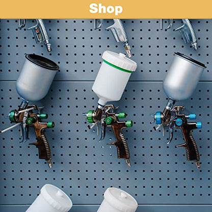 Moxweyeni 4 Inch 100 Pcs Pegboard Hooks Peg Board Stainless Steel Hangers - size: 4 Inch