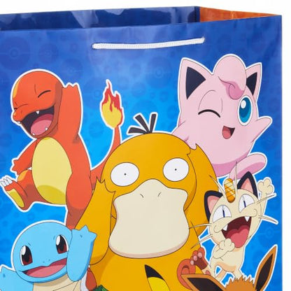 Hallmark Pokémon Gift Bags, 2-Pack (9" Medium PokéBall and 15" XL Pikachu) - size: 2 Count, style: Gift Bags