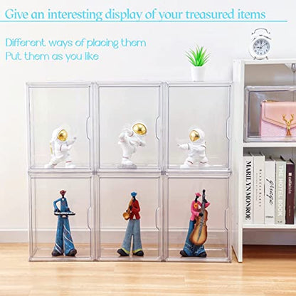 ZLLZUU Purse Organizer for Closet, X-Large Acrylic Display Case 3 Pack - size: 3pack-X Large