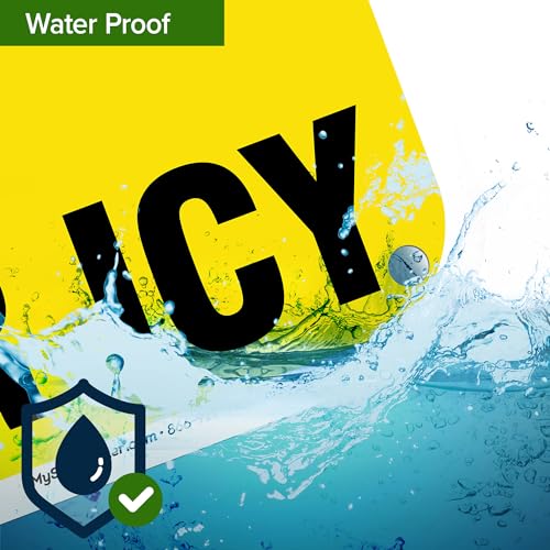 Caution Slippery When Wet Sign or ICY Sign, 12"x18" Polyethylene, - size: 12x18 Polyethylene