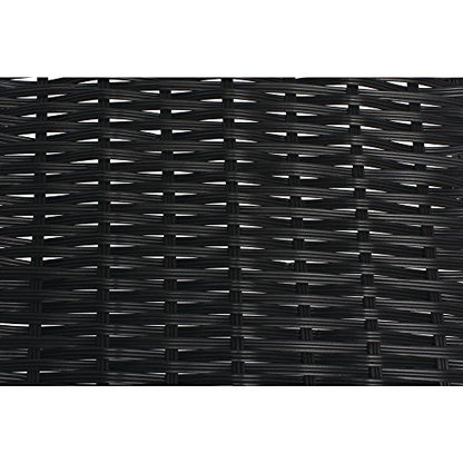 HUBERT Tapered Black Produce Basket - 11 1/2"L x 20"D x 1 1/2" to 6"D - color: Black, size: 11.5"Lx20"Dx1.5-6"H