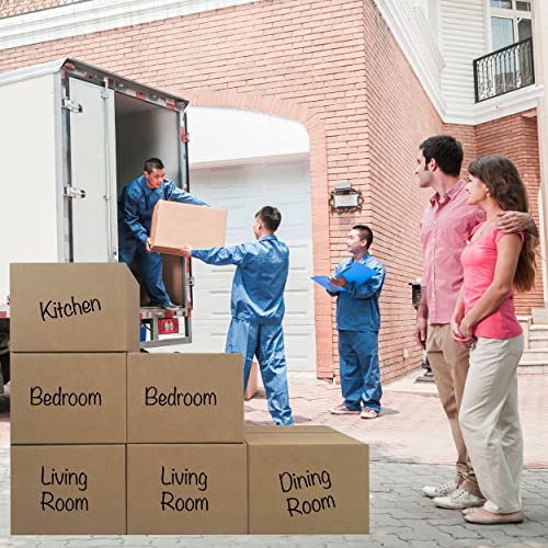 Large Moving Boxes 20'' x 20'' x 15'' (Pack of 6), Corrugated Cardboard Boxes for Packing, Shipping & Moving