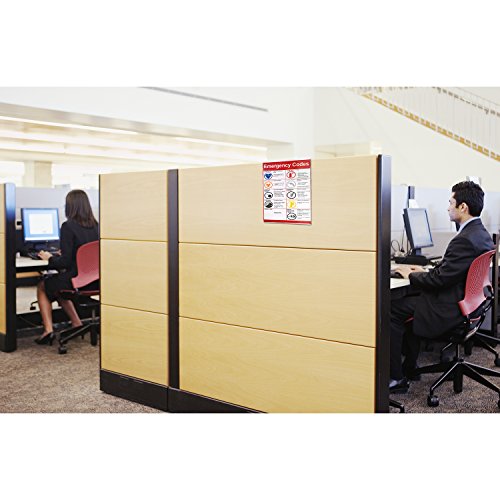 Clear Acrylic Cubicle Sign Holder, Name Plates, & File Holders - color: Sign Holder, size: 2 1/4 Inch Hook